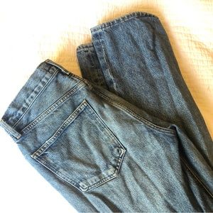 Agolde Lana Straight Leg Jean Low Mid Rise